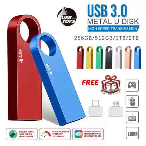 USB-флеш-накопитель, 128 ГБ, 256 ГБ, 512 ГБ, 1 ТБ