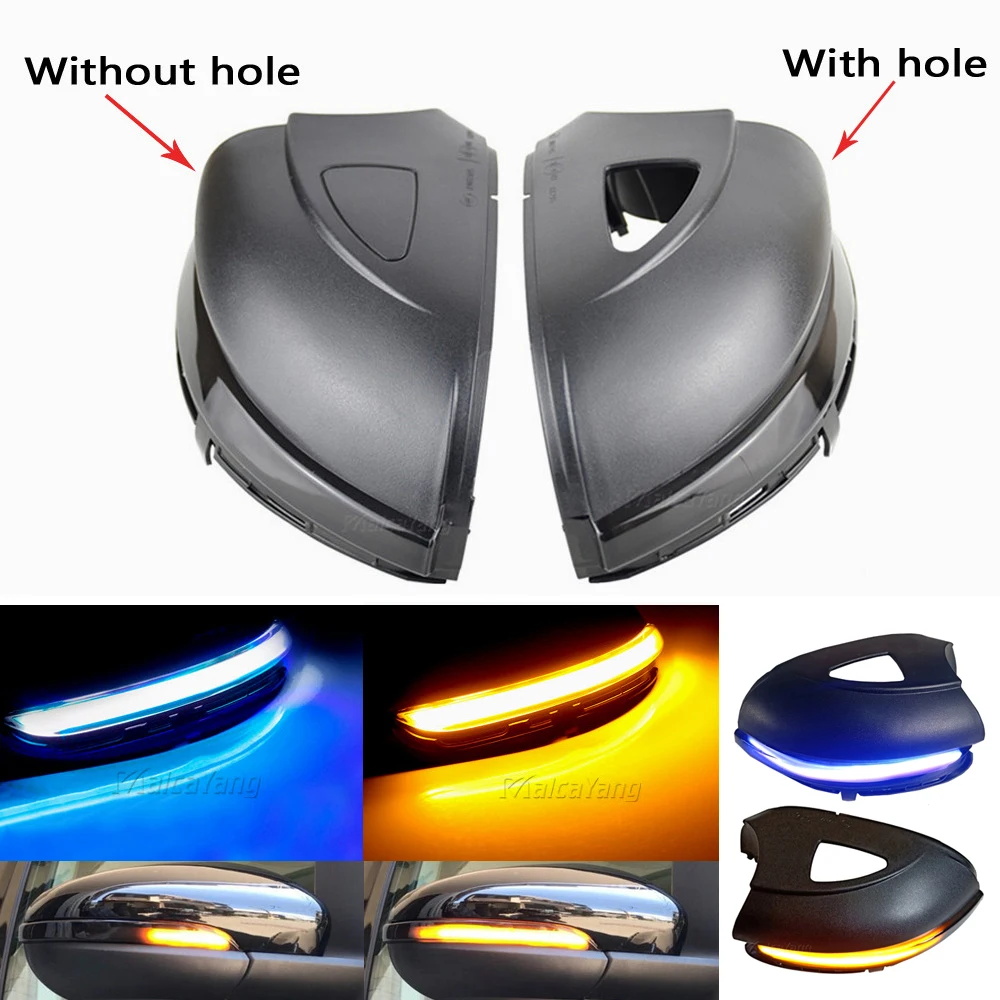 

Turn signal LED dynamic side mirror flashing indicator light sequentially For VW Volkswagen Golf 6 MK6 GTI R20 2008-2014