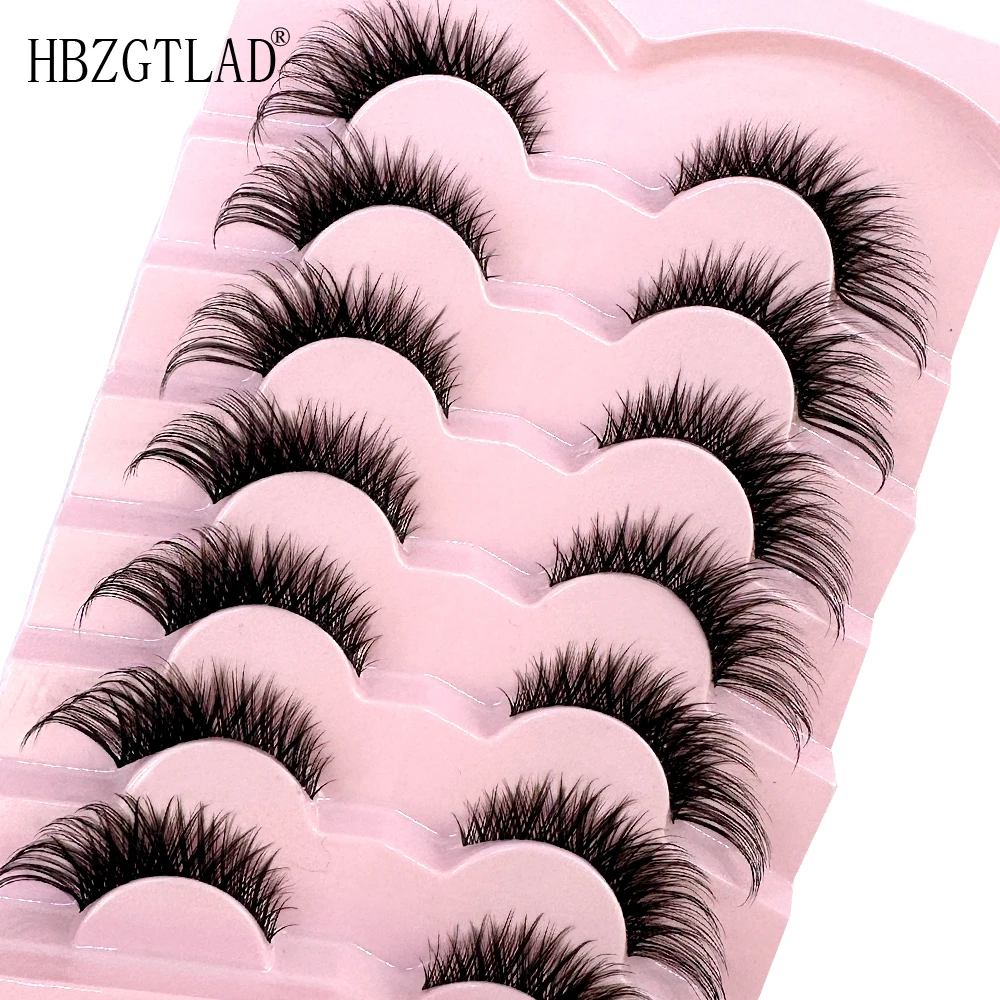 

Manga Lashes 7PairsCat Eye Lashes 3D искусственные норковые ресницы натуральные длинные ресницы с прозрачной лентой мягкие натуральные ресницы для наращивания