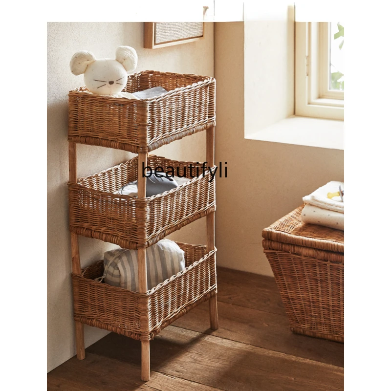 

CXH Floor Storage Rack Toy Shelf Multi-Layer Storage Organizing