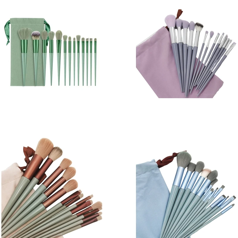 

Набор синтетических кистей для макияжа Q1QD, 13 шт.