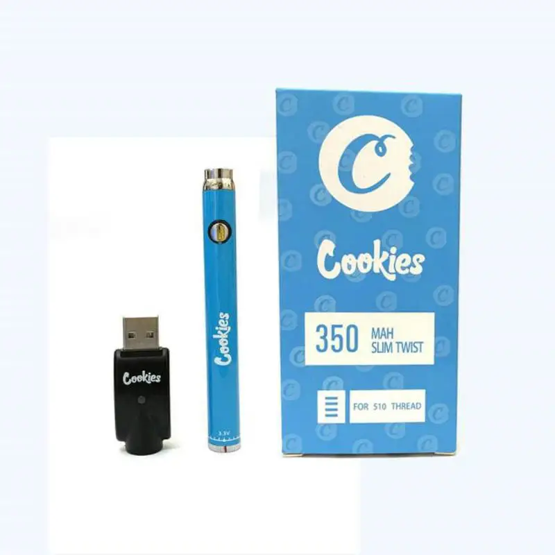 

10 шт., новинка, батарея Rove, мод для печенья, портативный испаритель, белая, черная ручка, испаритель, электронная сигарета, вейп, батарея 350 мАч