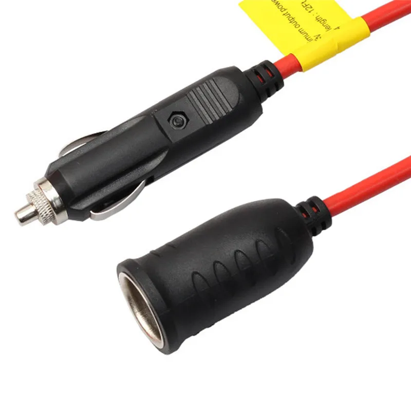 

1Pcs 12V/24V 3.5M Cigarette Lighter Extension Cord Wire Car Cigarette Lighter Plug Socket Extension Cable Copper Wire