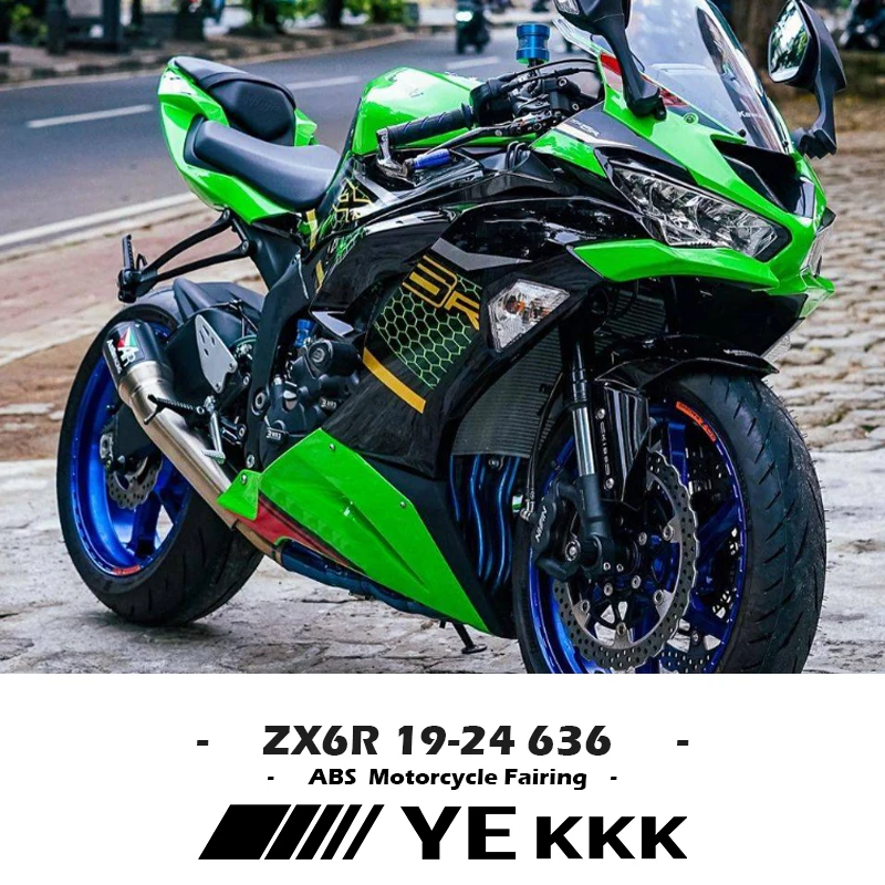 Для Kawasaki ZX6R ZX-6R 636 19-23 20 21 22 23 2023 обтекатель полный OEM реплика кузова комплект