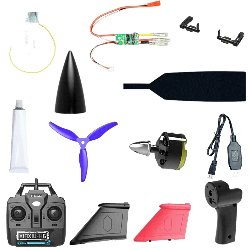 Радиоуправляемый аккумулятор радиоуправляемого самолета Raptor H650 клеевой