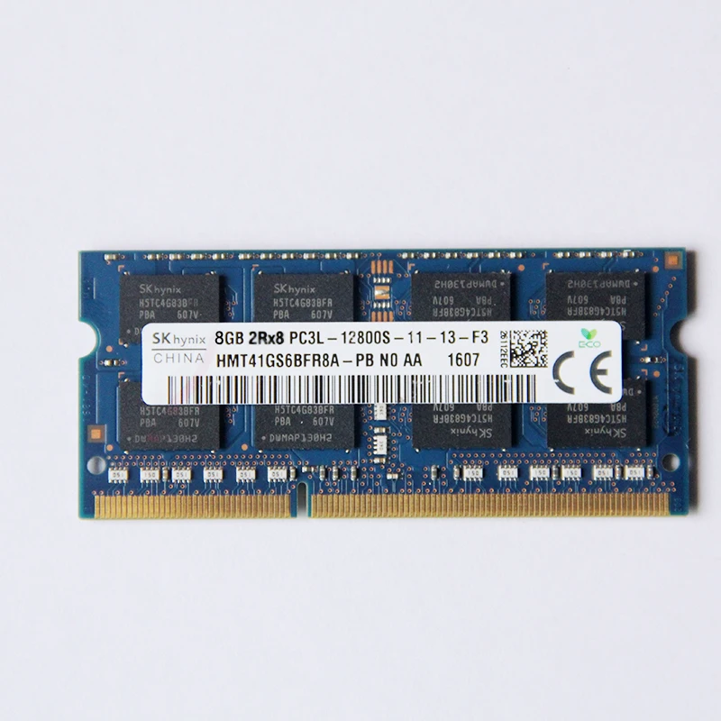 SK hynix DDR3 RAMs 8GB 1600MHz HMT41GS6BFR8A-PB 2Rx8 PC3L-11-13-F3 SODIMM 204PIN память для ноутбука