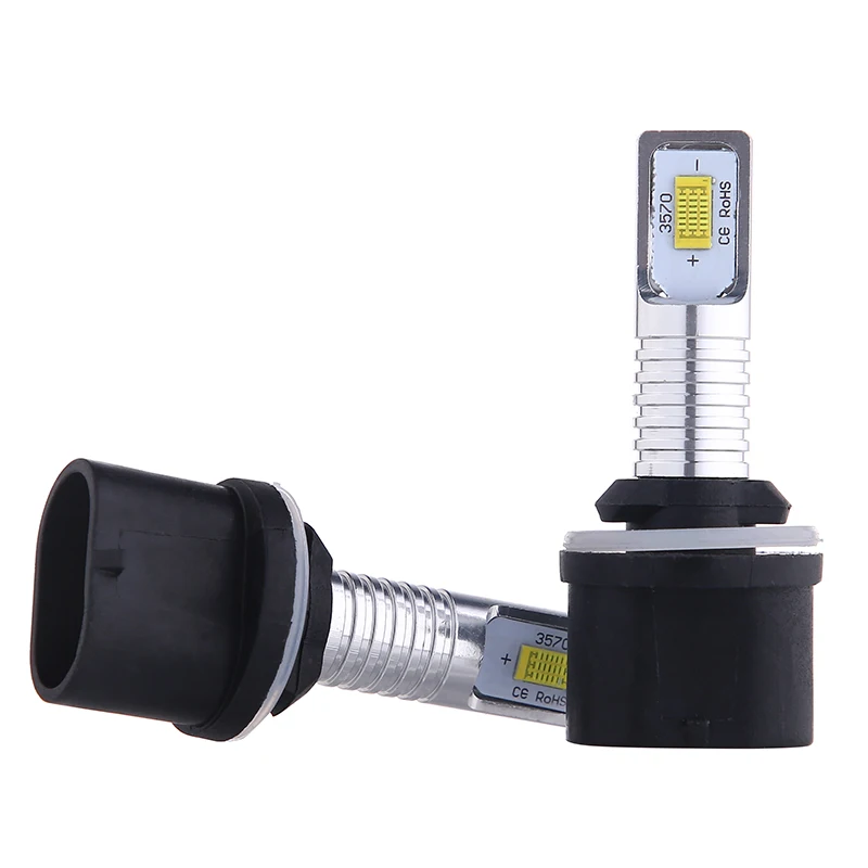 

Новые светодиодные лампы H27W/2 881 880, 2 шт., противотуманные фары для автомобилей, светодиодные противотуманные фары дальнего света, высокая яркость автомобиля, 6000K, белый, 3000K, желтый