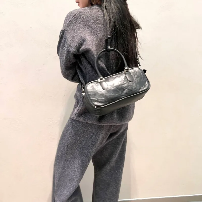 Высококачественные сумки из натуральной воловьей кожи с верхними ручками