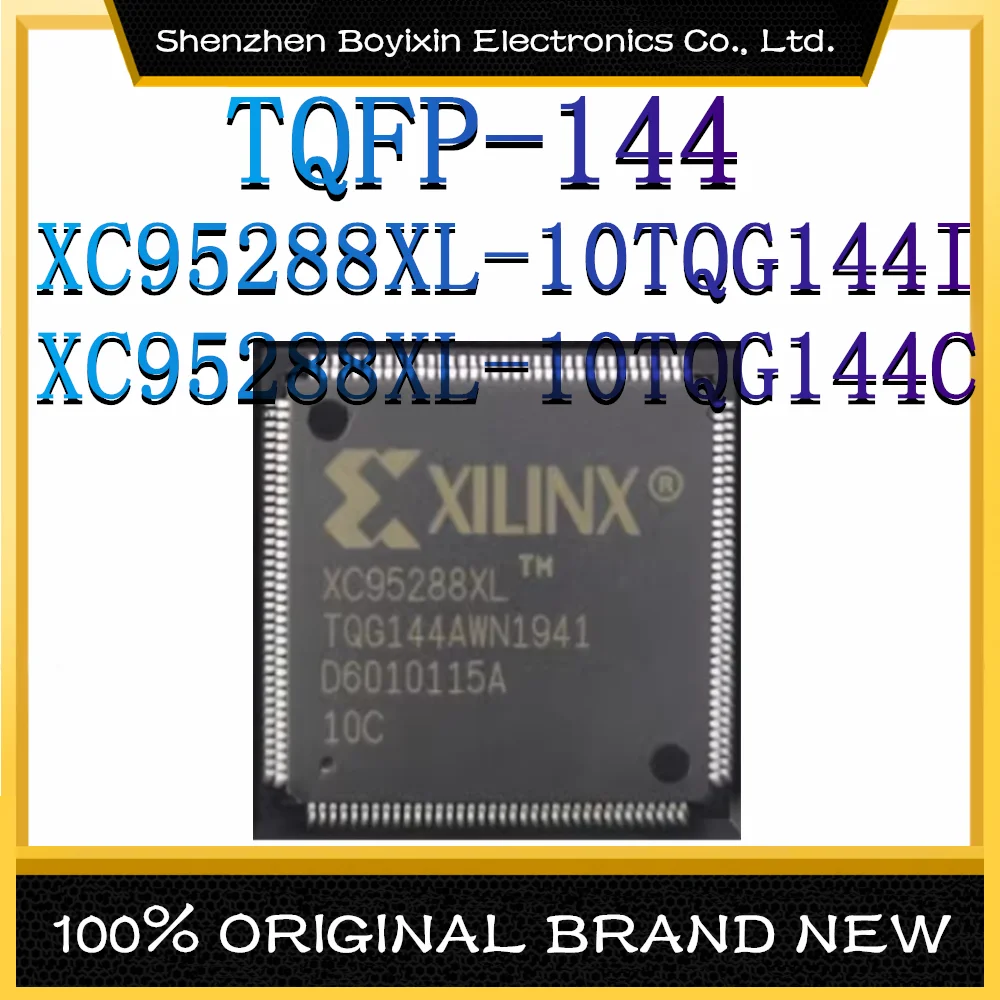 XC95288XL-10TQG144I XC95288XL-10TQG144C Package: TQFP-144 Programmable Logic Device (CPLD/FPGA) IC Chip