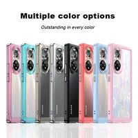 for honor 50 pro case luxury silicone clear bumper tpu shell transparent shockproof case honor 50 pro for honor 50 pro cover