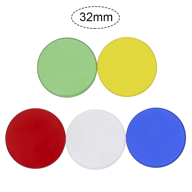 

5 шт. фильтры для микроскопов WALLY SKY OF-SET32 синий, зеленый, желтый, белый, красный