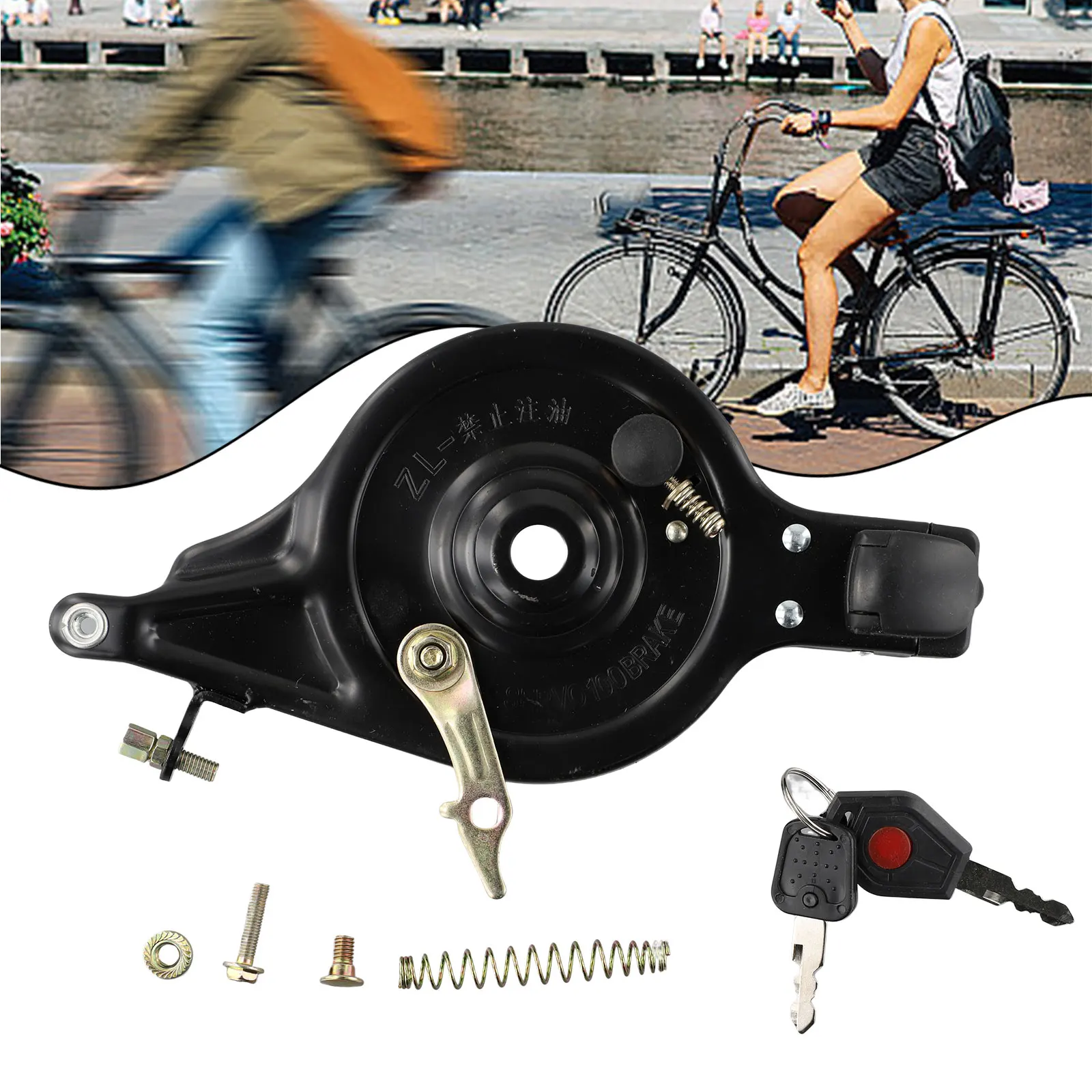 

High Quality Particular Brand New Rear Brake Bike Bicycle Bicycle Bike Noiseless Rear Brake 90 100 Type Assembly Ebike
