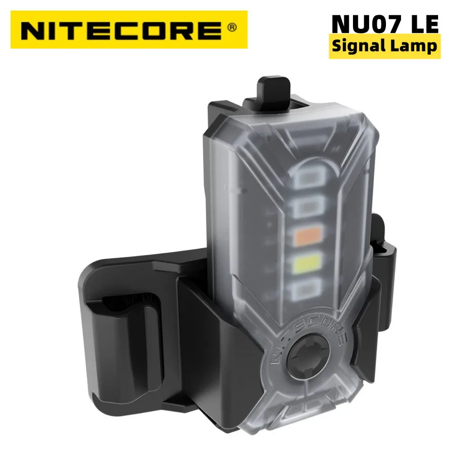 

Лампа Налобная NITECORE NU07, зарядка от USB-C, 5 цветов, 11 режимов