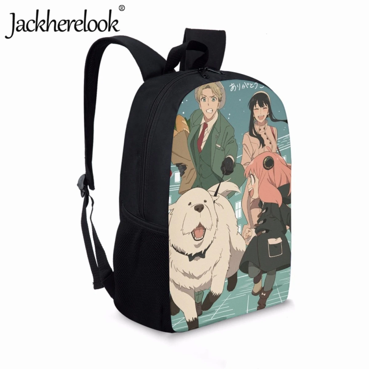 Jackherelook Spy x Family Backpack for Teenager Girls Bookbags Child School Bag Student Back to School Fashion Laptop Knapsack