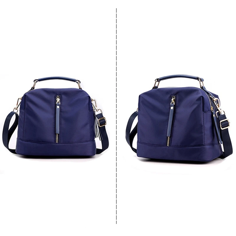 

Shoulder Bag Handbag Simple Retro Messenger Bag Waterproof Nylon Lady Messenger Bag Female Zipper Wallet
