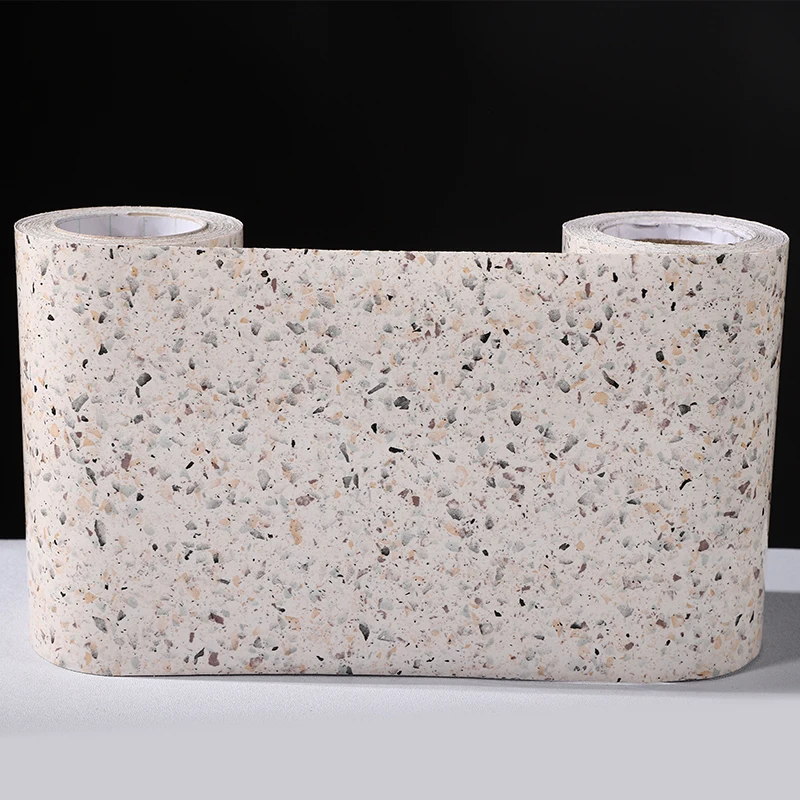 Искусственный бежевый цвет водонепроницаемые и утолщенные самоклеящиеся обои