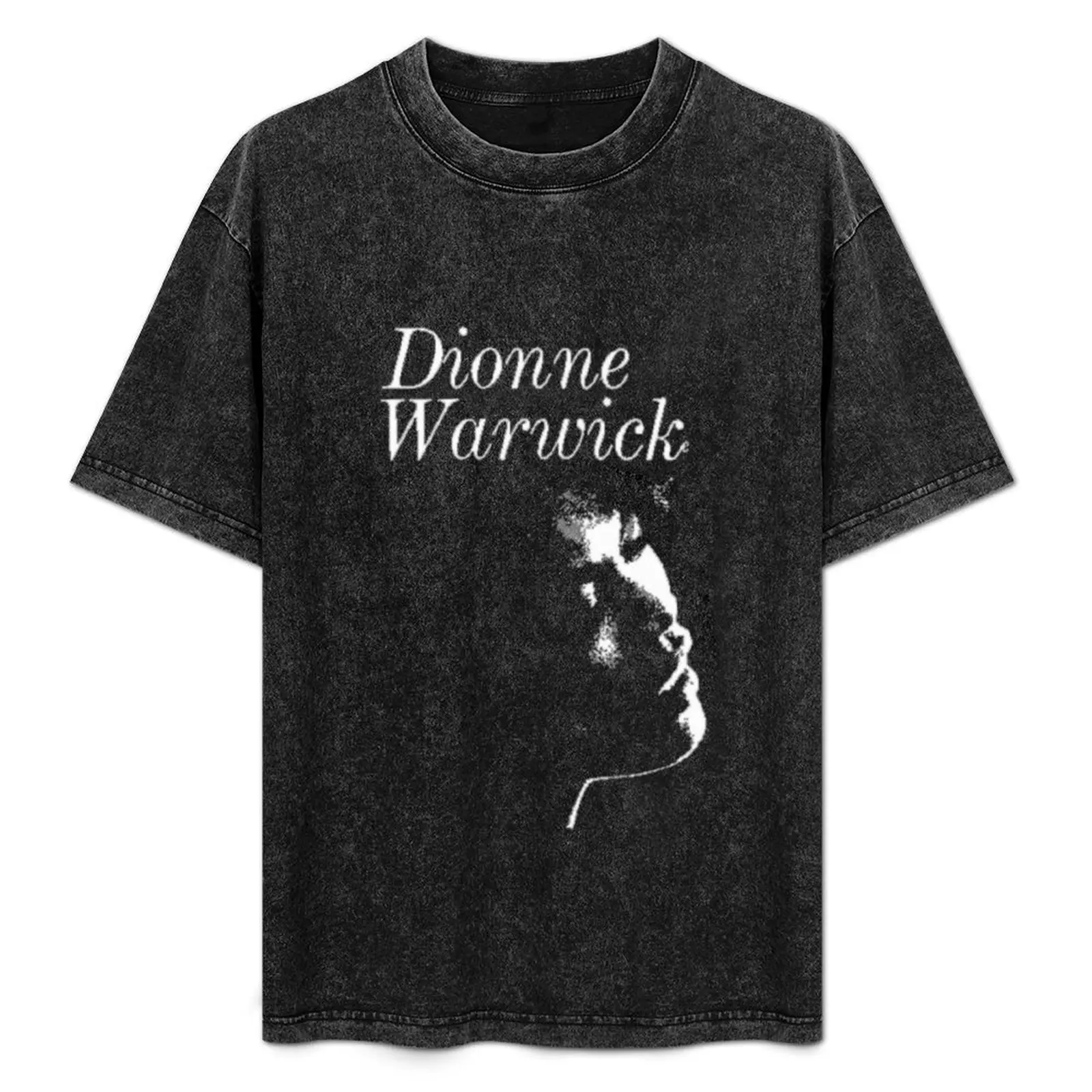 Футболка Dionne Warwick хлопковая мужская oversize
