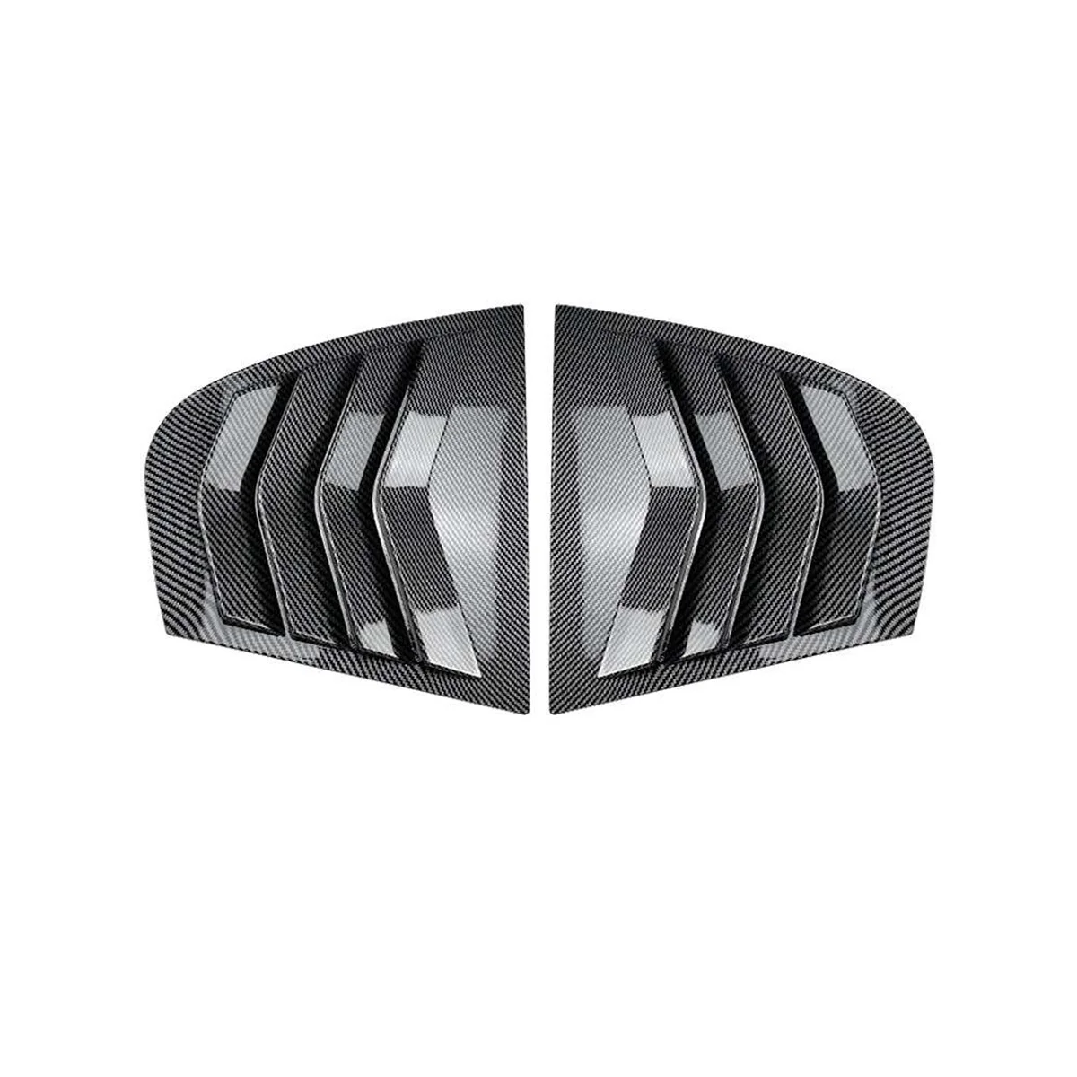 

Наклейка на заднюю панель автомобиля из углеродного волокна с треугольными жалюзями для BMW 3 серии E90 320I 330I M3 2005-2011, чехол для стайлинга автомобиля