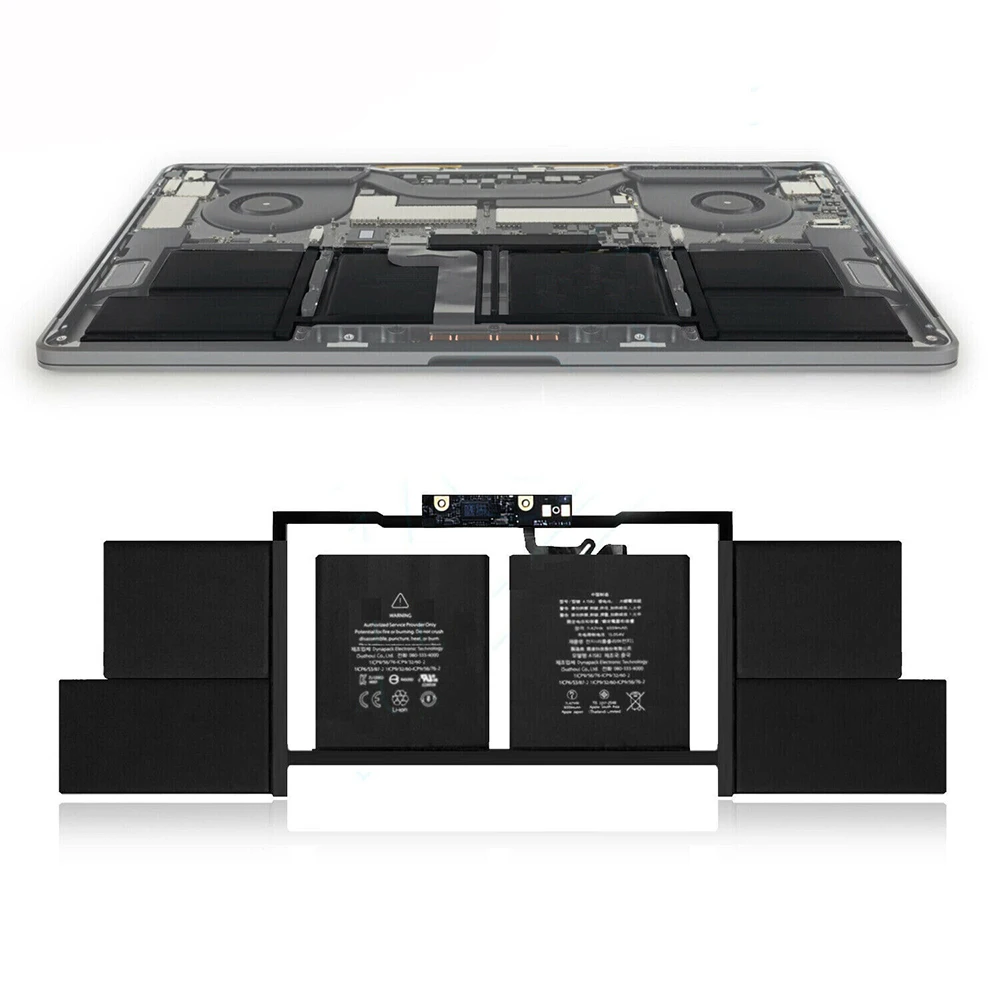 A1953 Оригинальный аккумулятор для ноутбука Apple MacBook Pro 15 дюймов A1990 Mid 2018 2019