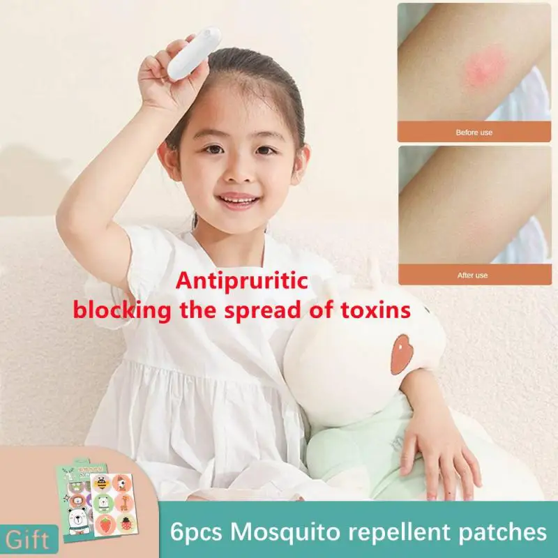 

For Itching Bite Insect Mosquito Portable Pen Black Relieve Adult Children Anti-itch Physical Itch Stick Stop Antipruritic