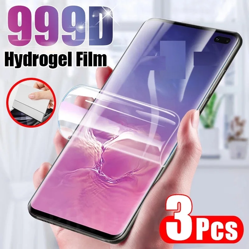 

3Pcs Screen Protector For Galaxy A70S A50S A40 A30S A20 A10 A01 A02 Hydrogel Film On Samsung A71 A51 A42 5G A41 A31 A21S A12 A11