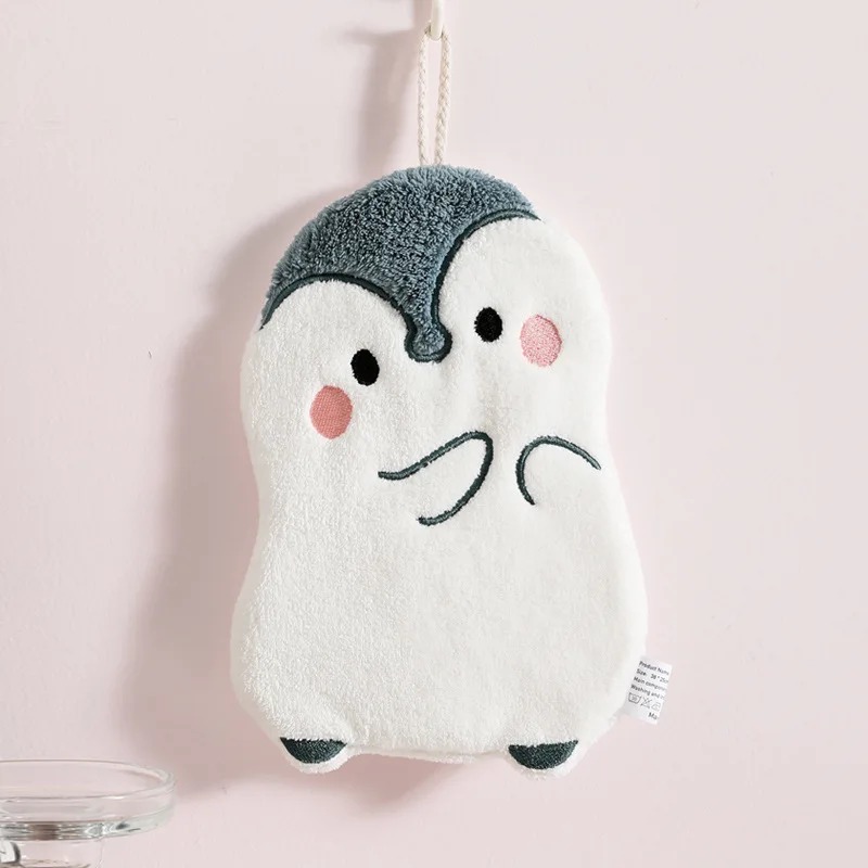 

Детские полотенца из микрофибры Coral Fleece с мультяшными животными