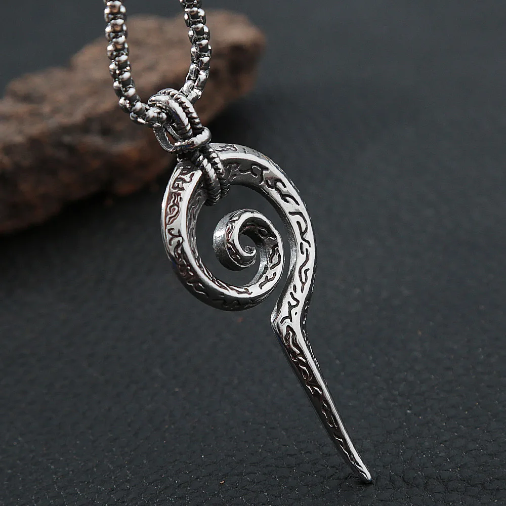 Винтажная змея Mayan Totem подвеска скипетр для мужчин и женщин в стиле панк байкера