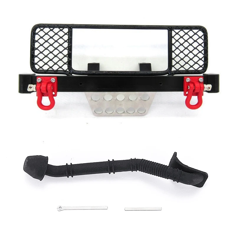 

Передний бампер с центральной защитой от сетки для MN модели D90 D91 и имитации сафари трубка для подводного плавания