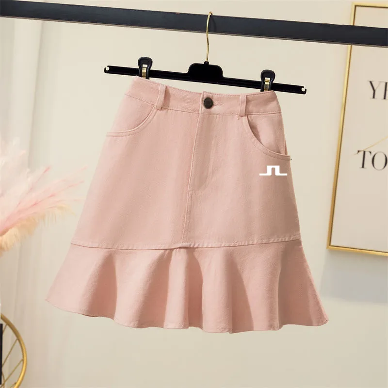

Women Golf Wear High Quality Spring Summer Ladies Golf Skirt High Waist Stretch Pleated Skirt Fashion Sports Skirt Tennis남성 골프웨어