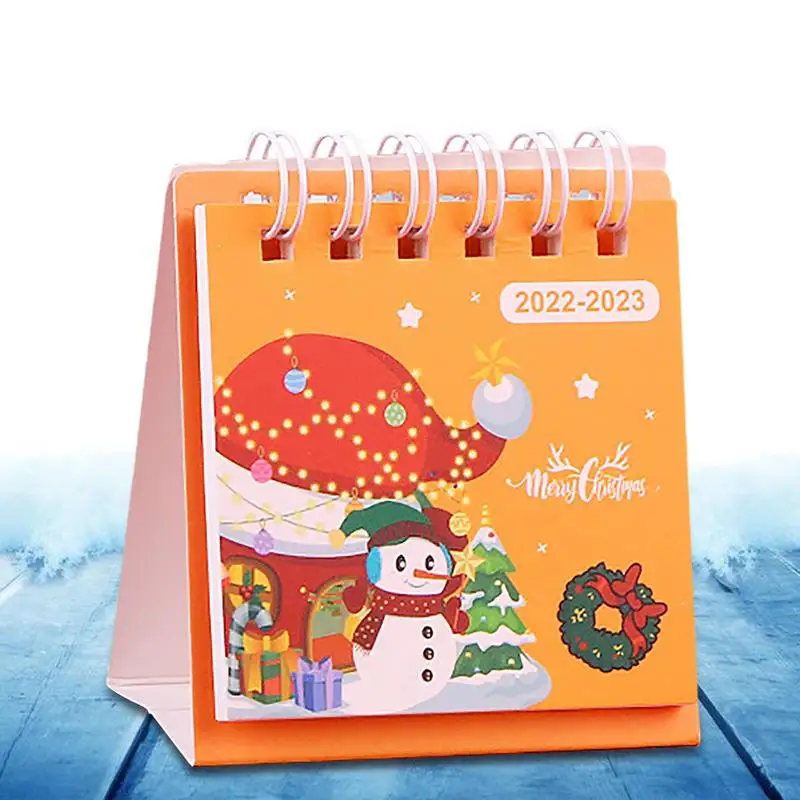 Маленький настольный календарь 2022-2023 мини ежемесячный Настольный с августа 2022 до