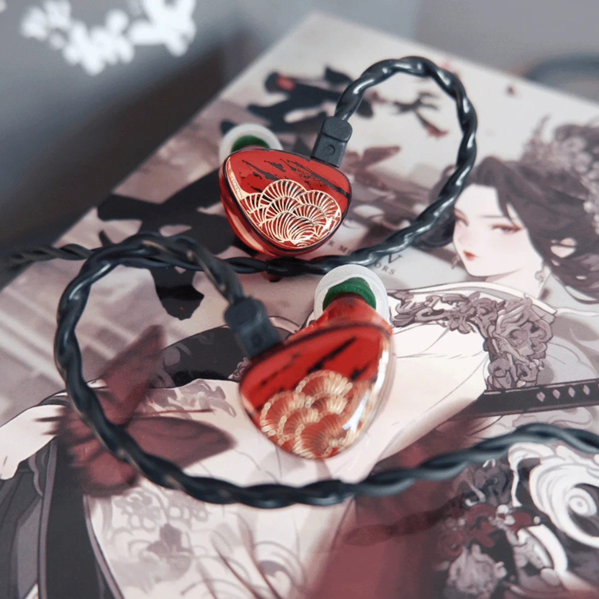 Спортивные наушники TANGZU Xuan Nv проводные с 2 динамическими драйверами 0 78 мм