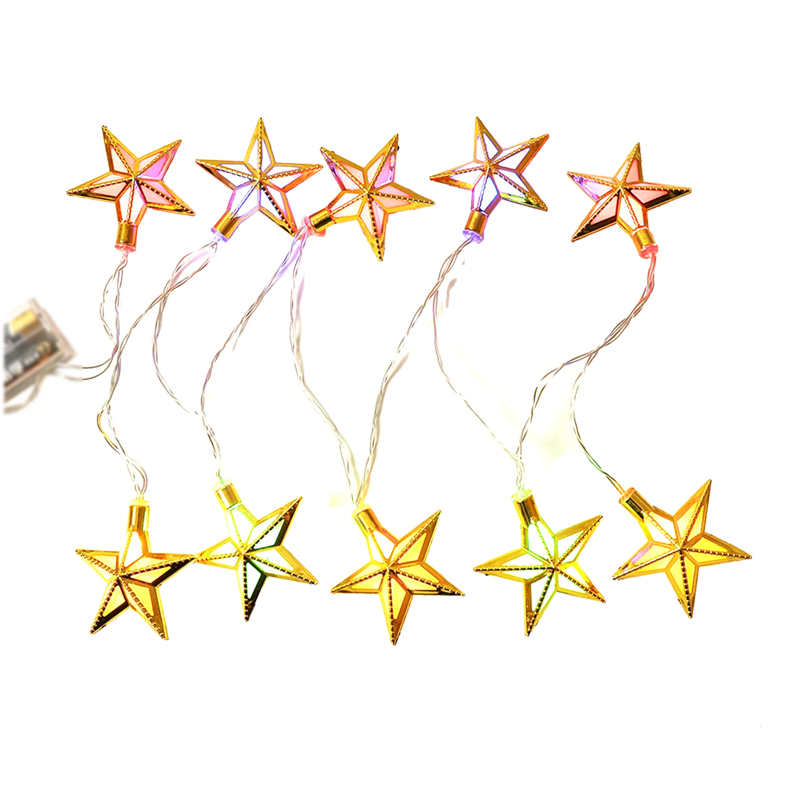 

СВЕТОДИОДНАЯ Гирлянда s, скасветильник свет s, звезда и Луна светодиодный светильник гирлянда с питанием от батарейки для спальни, дома вече...