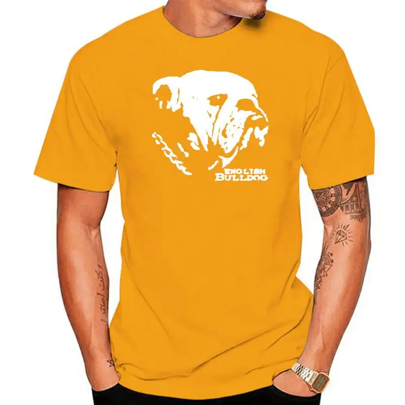 

Футболка мужская с коротким рукавом, смешная хлопковая уличная одежда с рисунком английского бульдога, собаки, оверсайз в стиле Харадзюку