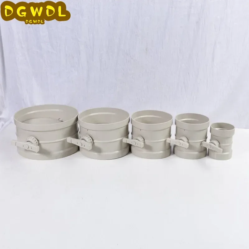 Вентиляционная труба Клапан HVAC Газовый клапан из АБС-пластика Воздушная