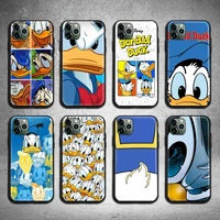 donald duck phone case for iphone 13 12 11 pro max mini xs max 8 7 6 6s plus x 5s se 2020 xr cover
