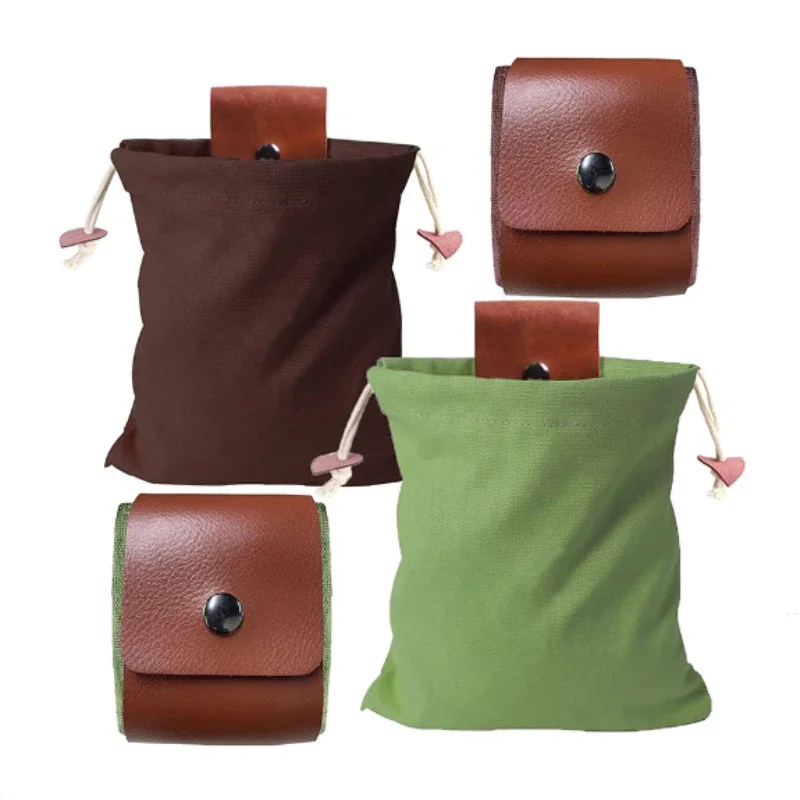 1 шт. сумка для сбора фруктов складная ягодная кожа портативная прочная уличная