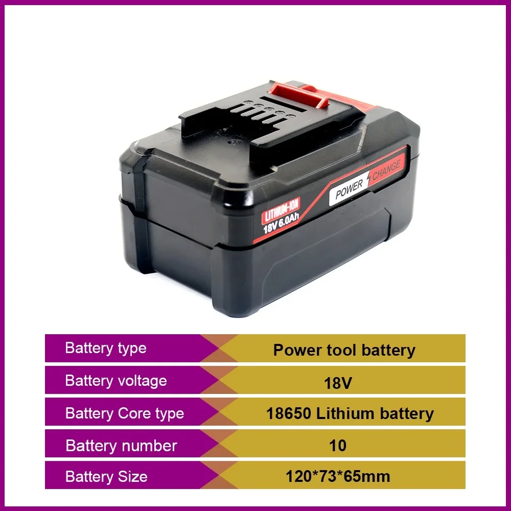 Фото Сменный литий-ионный аккумулятор 18 В 3,0/4,0/5,0/6,0 Ач для EINHELL Power X-change PX-BAT4 PX-BAT52 4511396 4511437 AXXIO GE-LC №3