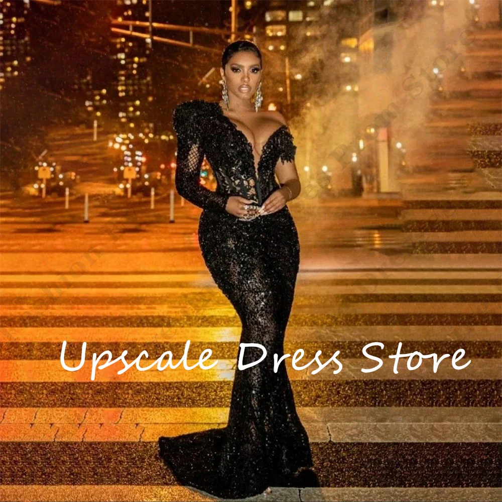 

Женское кружевное платье-Русалка на одно плечо