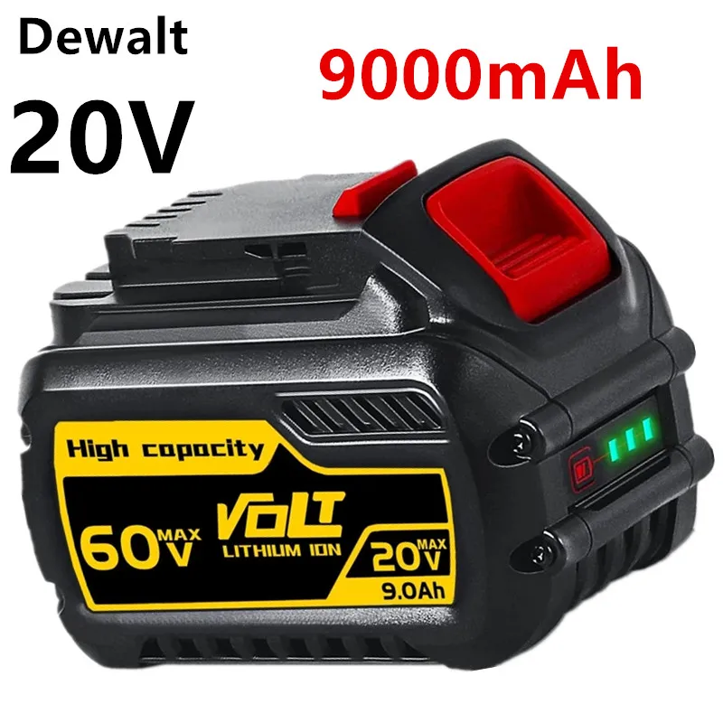 9000 мАч Dewalt FlexVolt 120 в 60 20 сменный блок аккумуляторных батарей Werkzeuge DCB606 DCB612 DCB609 DCB200 |