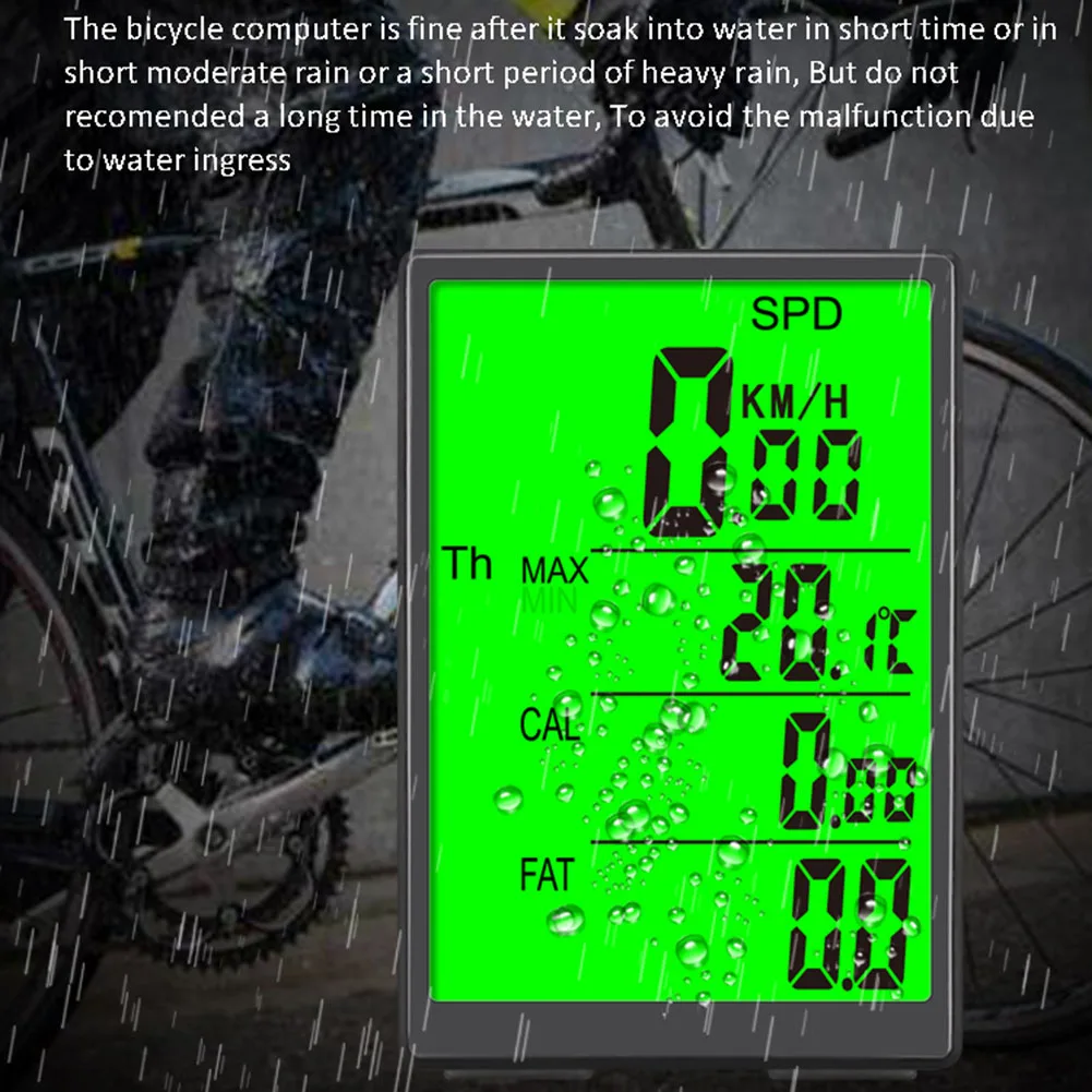 

Waterproof Display Speedometer Odometer Cycling In Bad Weather And Road Conditions CR2032 Button Battery Brand New