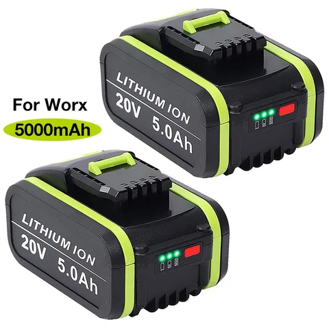 Аккумулятор LERRONX 20В 5.0Ач для Worx WX550