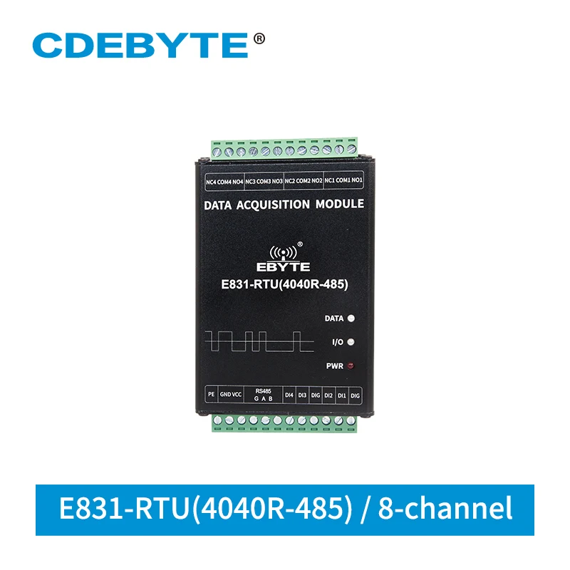 

RS485 Modbus RTU Relay Digital 8 Channel IO controller Digital Input Output Dry Contact Acquisition E831-RTU(4040R-485) DC8-28V