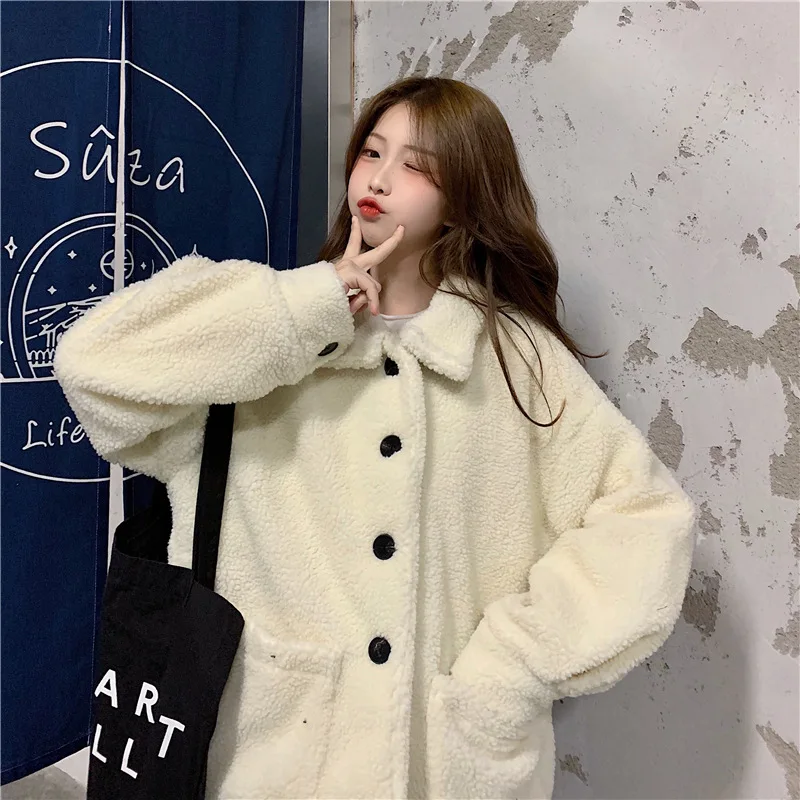 

Женская водолазка на молнии, модный однобортный белый кардиган с длинным рукавом, повседневный свободный женский топ, зимняя одежда 2022