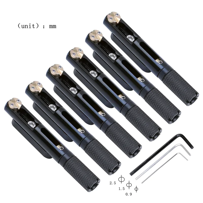 Муфта седла для электрогитары без головы с заглушкой и гаечным ключом черной