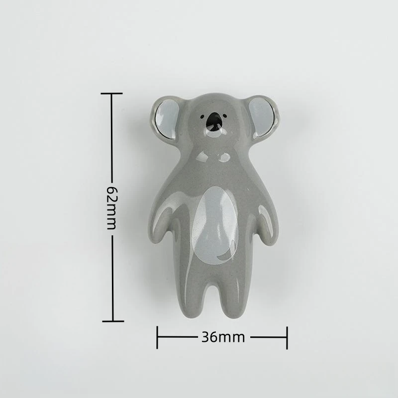 

Керамические ручки для мебели в виде животных