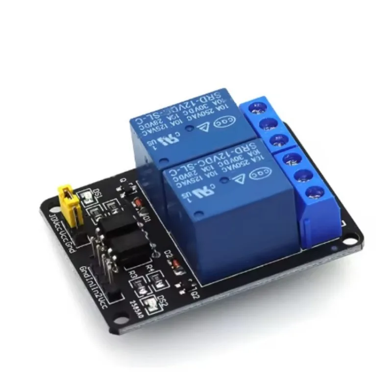 Релейный модуль для PIC AVR DSP ARM MCU Arduino 5 В 12 24 2 шт