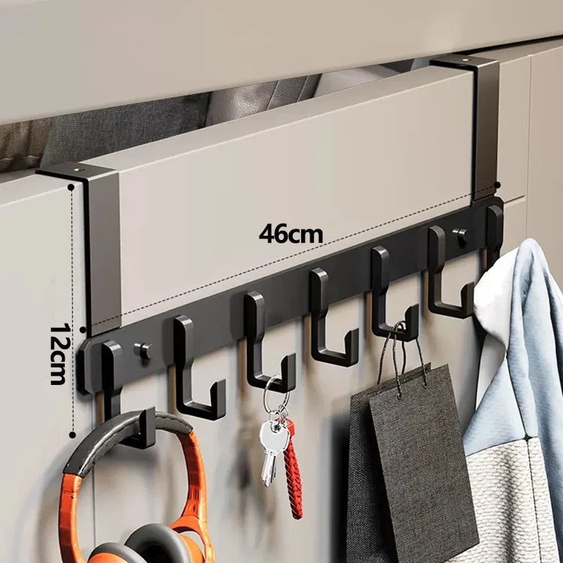 

Дверной крюк алюминиевый двойной