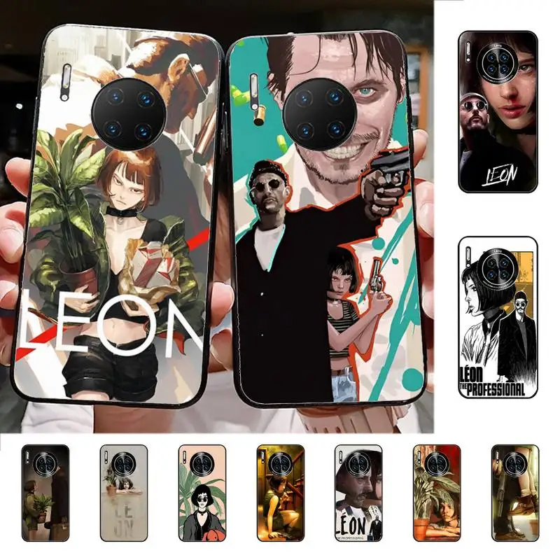 

Leon The Professional Phone Case for Huawei Mate 20 10 9 40 30 lite pro X Nova 2 3i 7se