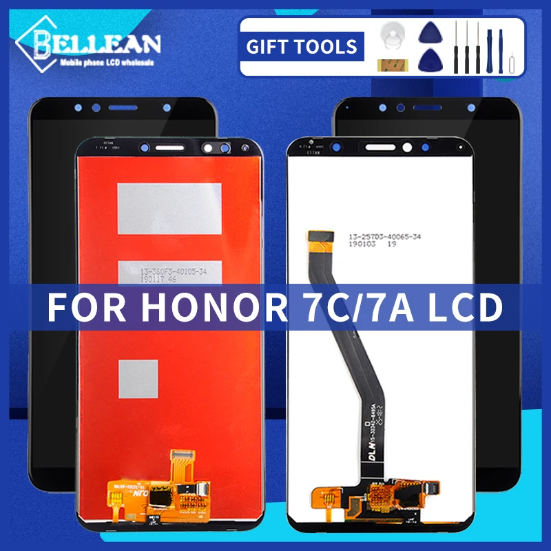 Для Huawei Honor 7C дисплей сенсорный экран дигитайзер для 7A Pro Lcd ATU LX1 L21 AUM-L29 L41 в сборе с