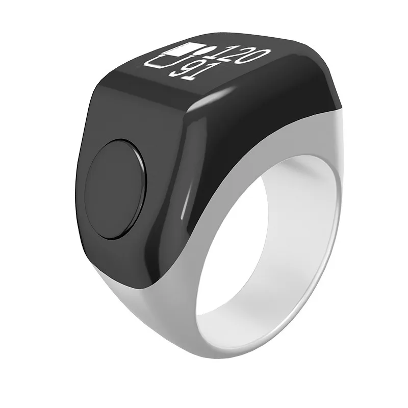 Фото Умное кольцо F4 Fathering с Bluetooth 5.0, поддержкой подсчета шагов, OLED-дисплеем, вибрацией и водонепроницаемостью. №2